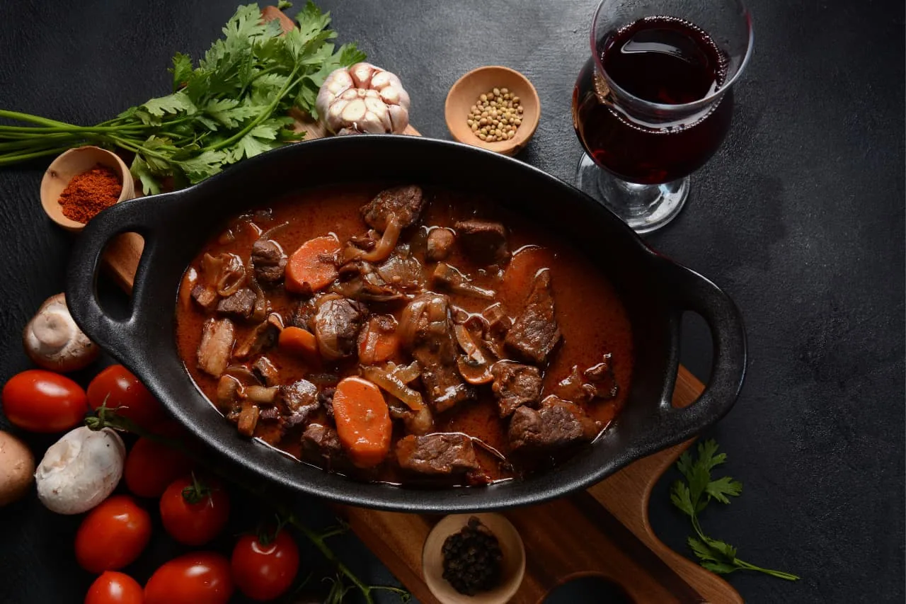 Quel vin avec un bœuf bourguignon ?