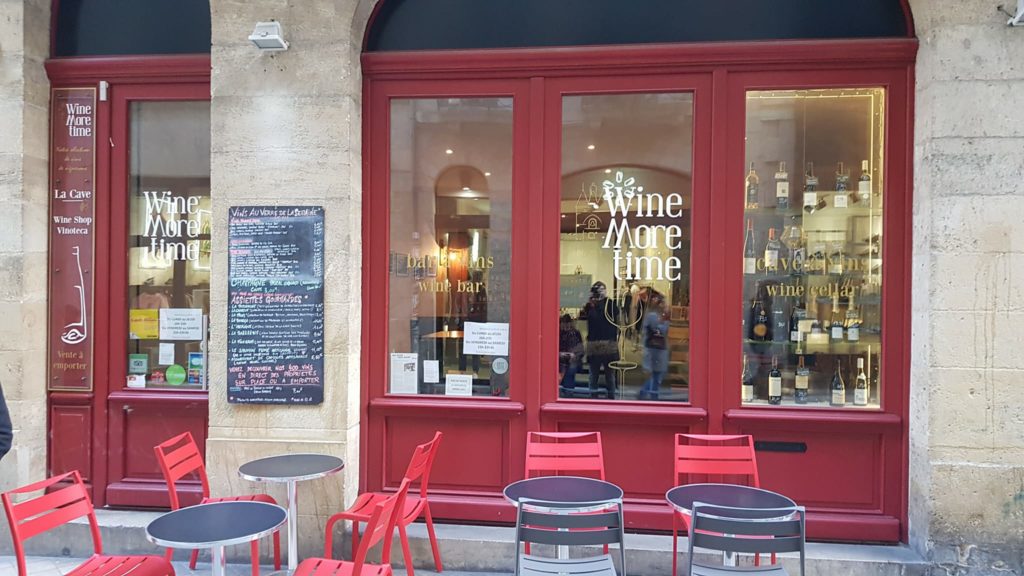 Wine More Time Bordeaux Bar à vin Bordeaux Burdivino