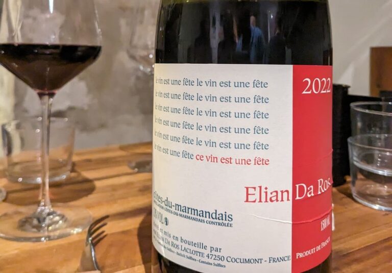 Le vin est une fête – Elian Da Ros