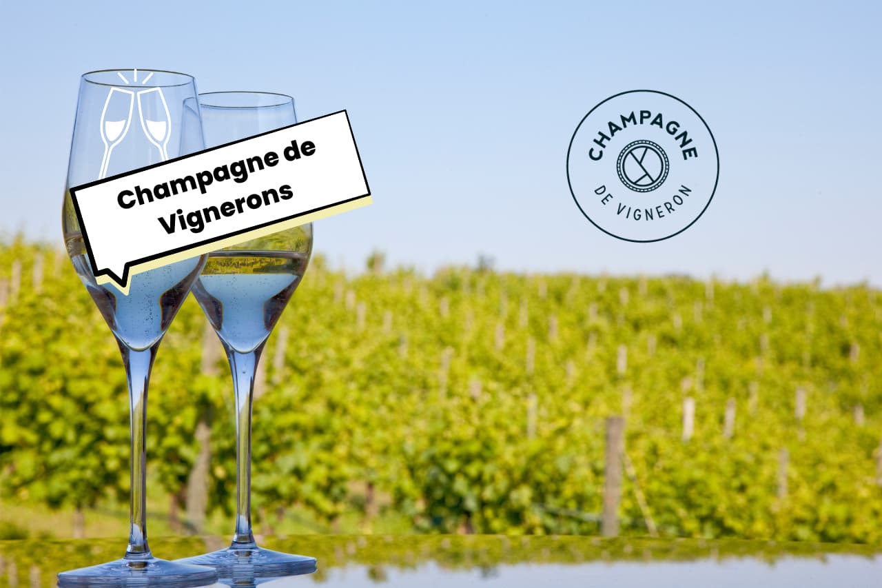 Label Champagne de Vignerons