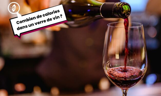 Combien de calories contient un verre de vin ?