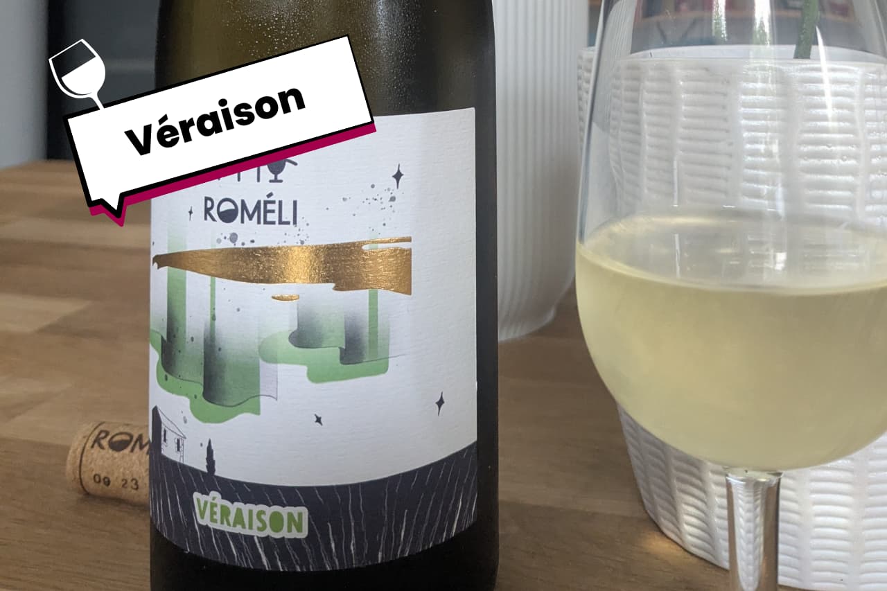 Véraison du domaine Roméli
