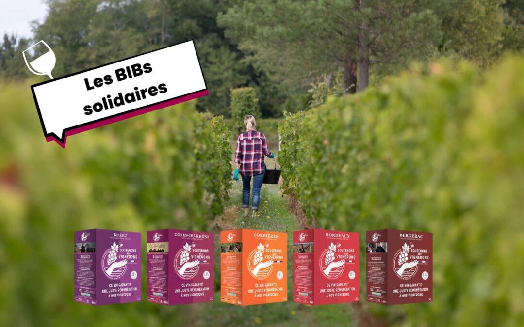 Les BIB solidaires “Soutenons nos vignerons” : une belle initiative pour aider nos régions viticoles